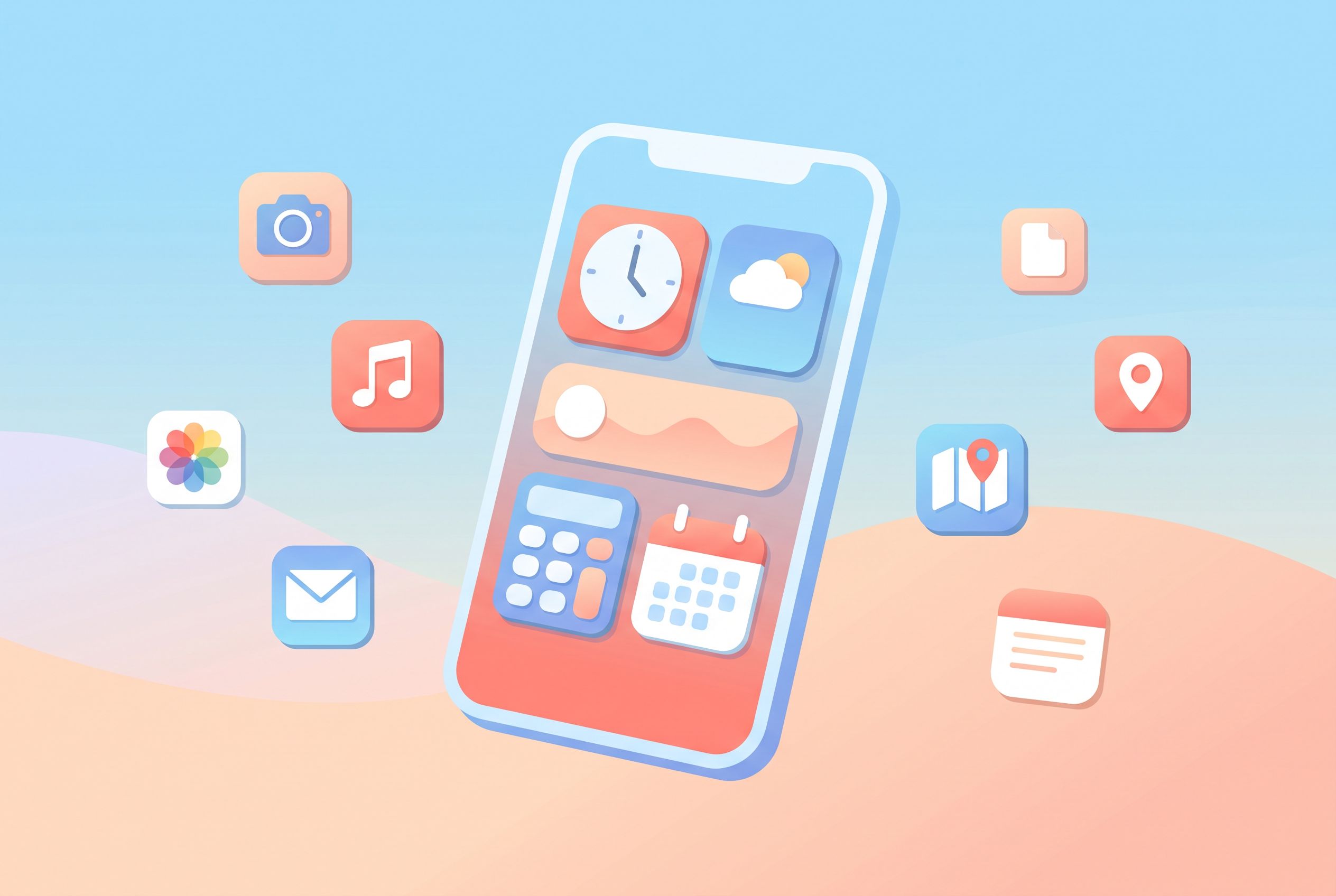 Mobile management dashboard preview